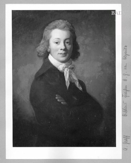 Bildnis der Herrn B.G. (Gottlob Benno) von Heynitz, 1790, Anton Graff