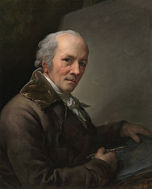 Self-portrait, 1808, Anton Graff