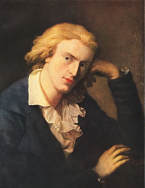 Portrait de Friedrich Schiller, 1788, Anton Graff
