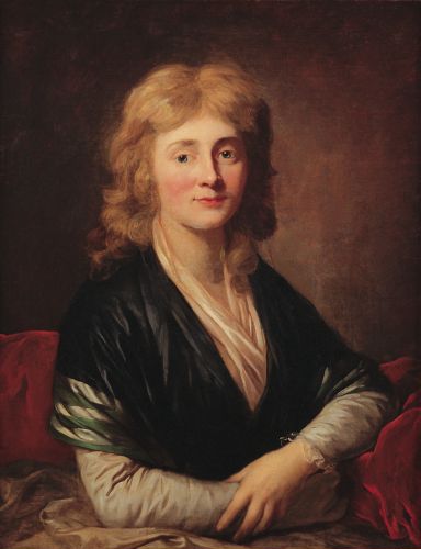 Portrait of Juliane Wilhelmine Sophie von Sivers, 1795, Anton Graff
