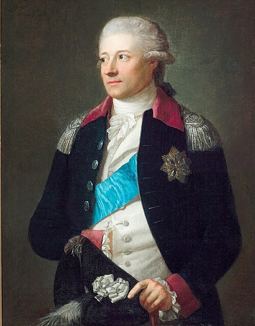 Portrait of Kazimierz Rzewuski, 1790, Anton Graff