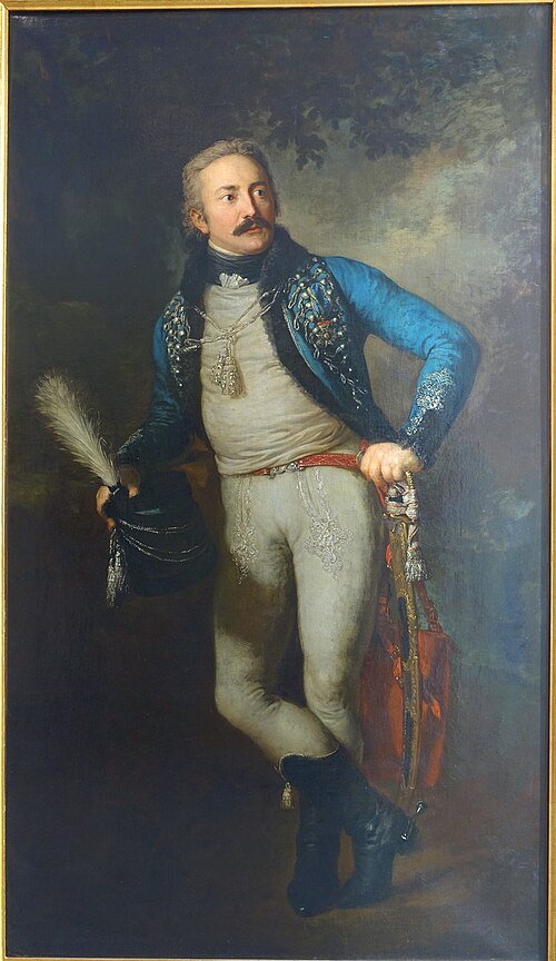 Portrait of Baron Johann Adolf von Thielmann, 1800, Anton Graff