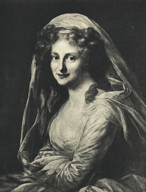 Porträt des Minna Körner (1762-1843), 1813, Anton Graff