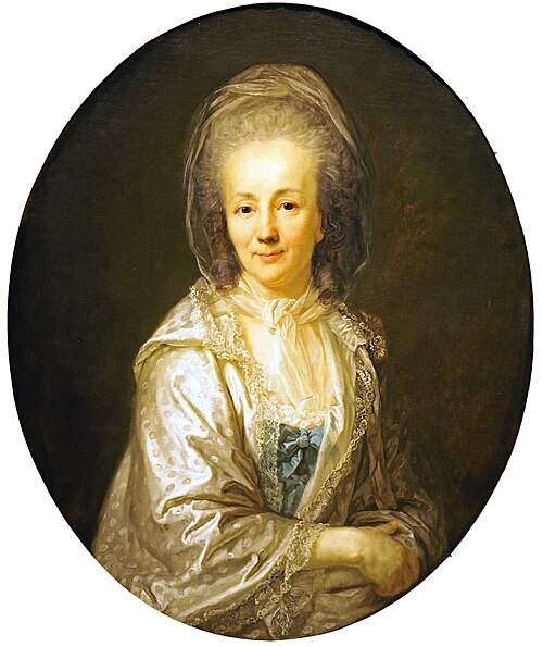 Portrait de Marie Madeleine Platzmann, 1775, Anton Graff