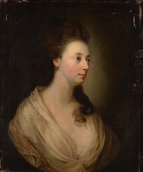 Bildnis der Schauspielerin Christiane Henriette Koch, 1773, Anton Graff