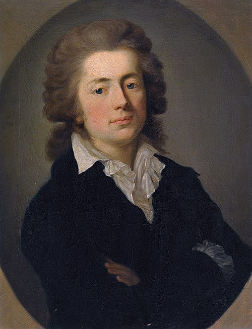 Portrait of Count Jan Potocki., 1785, Anton Graff
