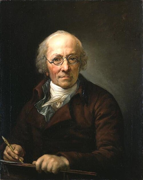 Self-portrait of Anton Graff (1736-1813), 1805, Anton Graff