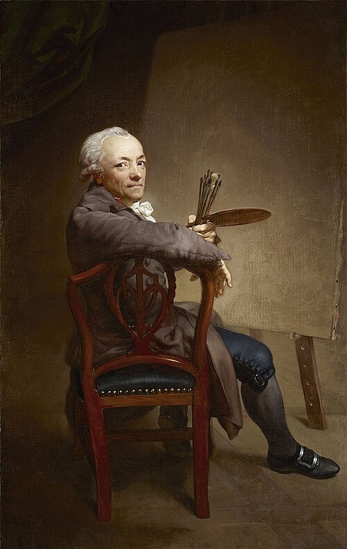 Self-Portrait at the Age of 58, 1794, Anton Graff