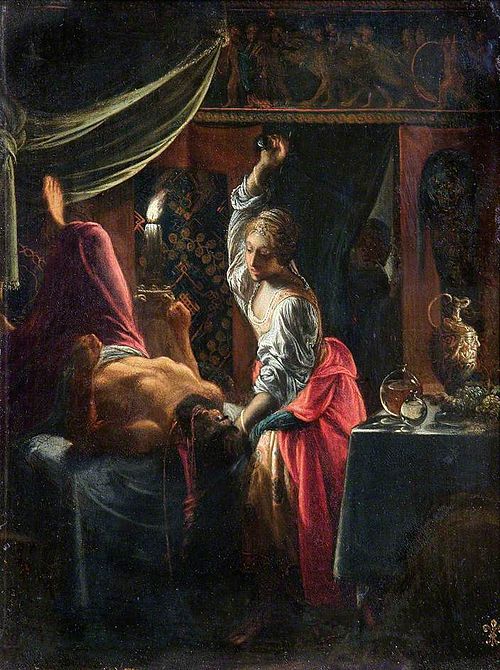 Judith Slaying Holofernes, 1602, Adam Elsheimer
