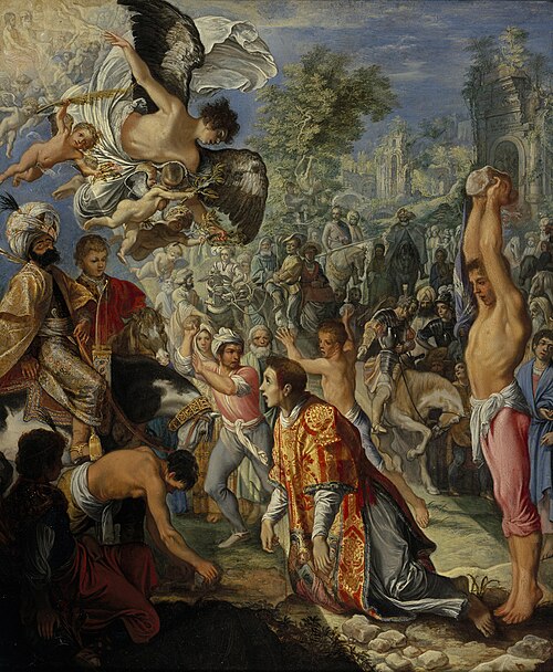 The Stoning of Saint Stephen, 1603, Adam Elsheimer
