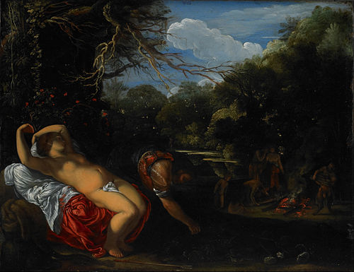 Apollo and Coronis, 1606, Adam Elsheimer