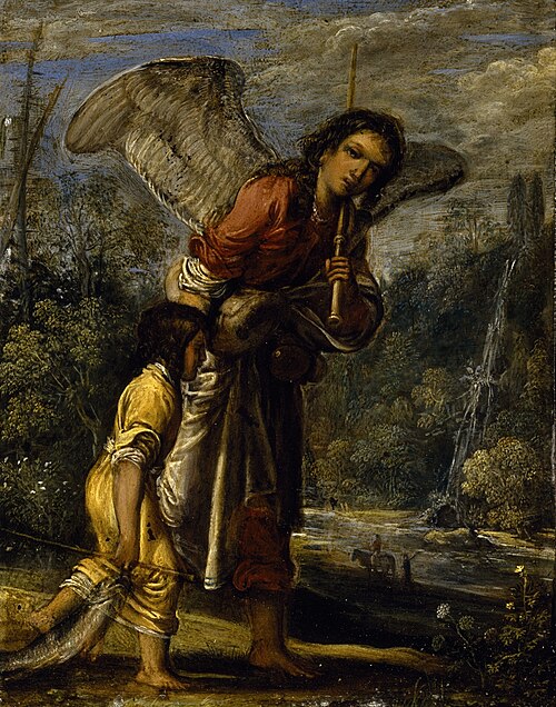 Tobias et l'ange, 1605, Adam Elsheimer