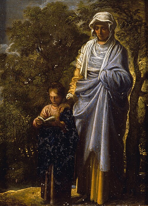 The Virgin and Saint Anne, 1605, Adam Elsheimer