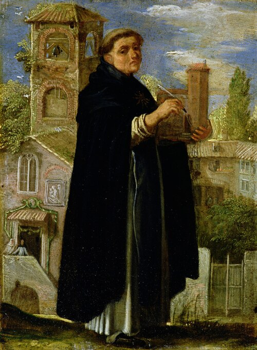 Saint Thomas Aquinas, 1605, Adam Elsheimer