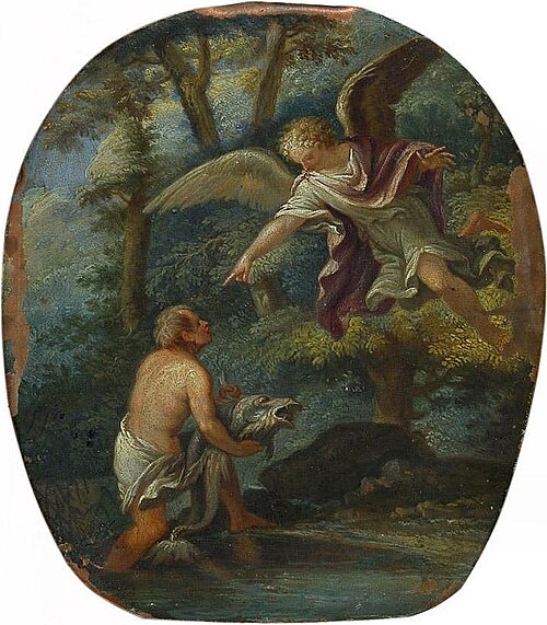 Tobias et l'ange, 1650, Adam Elsheimer