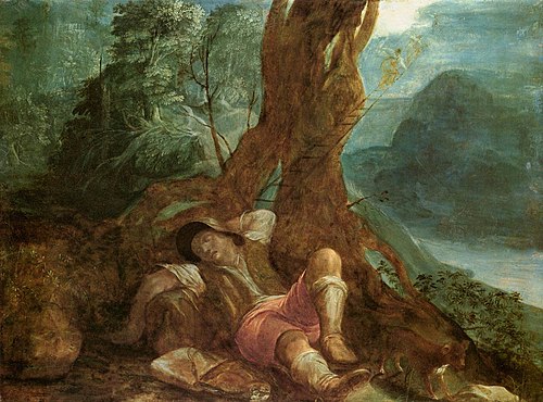 Jacob’s Dream, 1597, Adam Elsheimer
