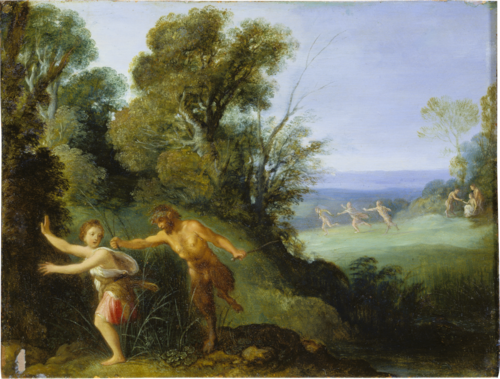 Pan and Syrinx, 1607, Adam Elsheimer