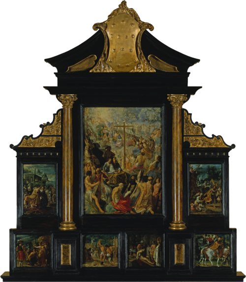 The Altarpiece of the Holy Cross, 1604, Adam Elsheimer