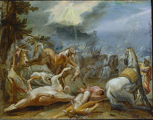 The Conversion of Saint Paul, 1598, Adam Elsheimer