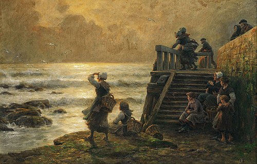 Waiting for the catch, 1900, Georges Maroniez