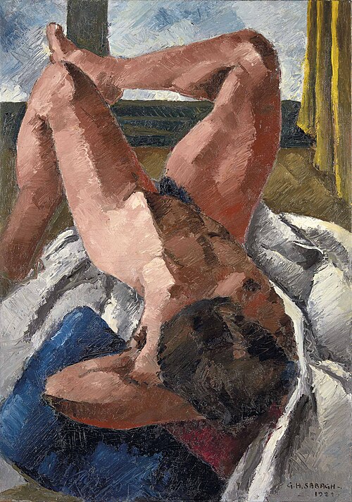 Nu allongé, 1921, Georges Sabbagh