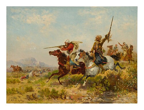 Charge of the Arab Horsemen, , Georges Washington