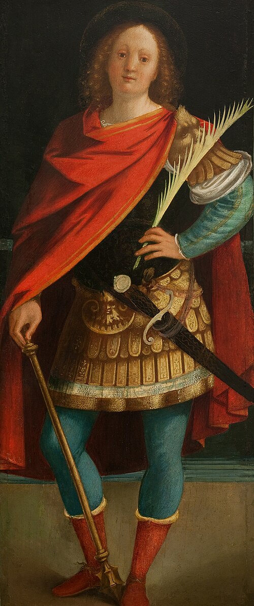 Saint Gervase, 1550, Gerolamo Giovenone