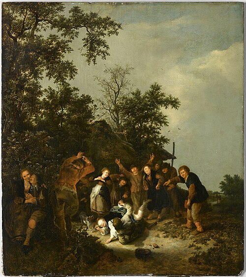 Le Jeu de colin-maillard, 1647, Gerrit Lundens