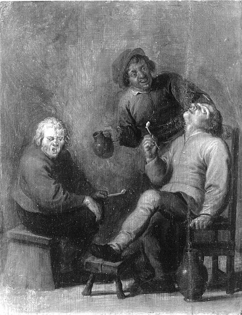 Bauernschenke, 1654, Gerrit Lundens