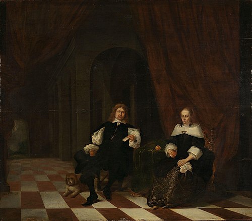 Family Portrait, 1654, Gerrit Lundens