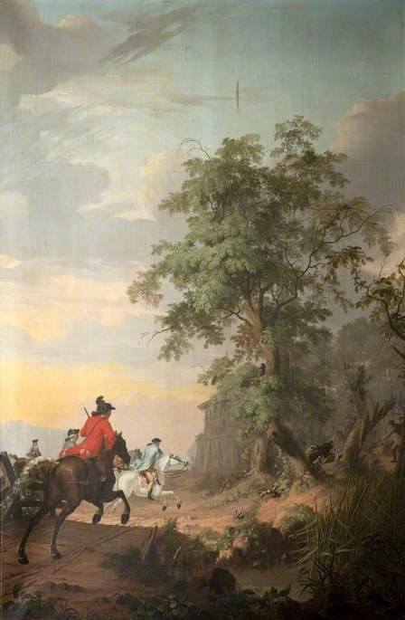 A Boar Hunt, 1779, Gerrit Malleyn