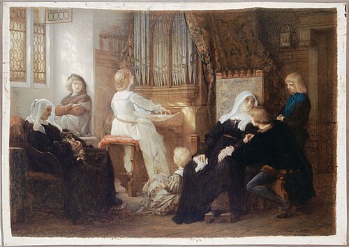 La veuve du maître de chapelle, 1859, Alexandre Cabanel