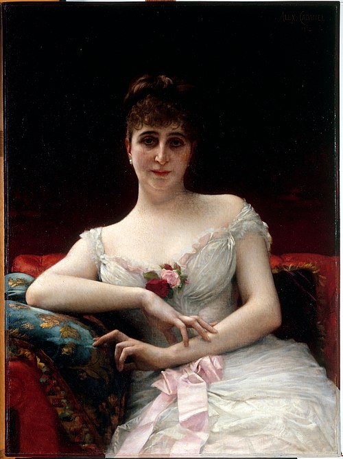 Portrait de Madame Edouard Hervé, 1884, Alexandre Cabanel