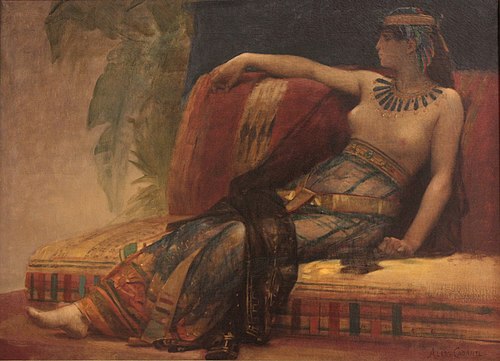Cléopâtre (étude), 1886, Alexandre Cabanel