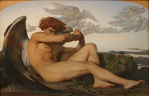 L'Ange déchu, 1847, Alexandre Cabanel