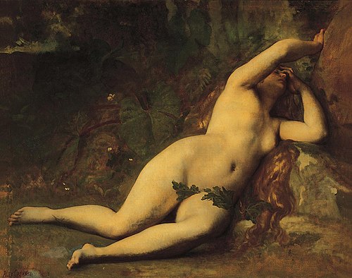 Ève après la chute, 1863, Alexandre Cabanel