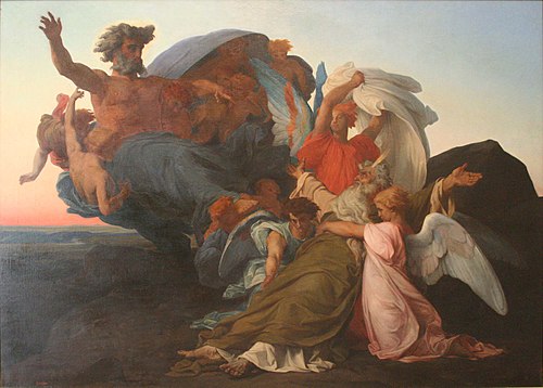 La Mort de Moïse, 1850, Alexandre Cabanel