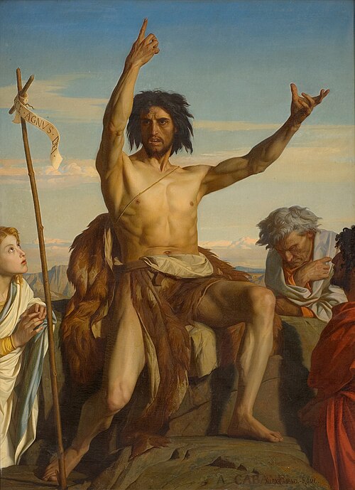 Saint Jean Baptiste, 1849, Alexandre Cabanel