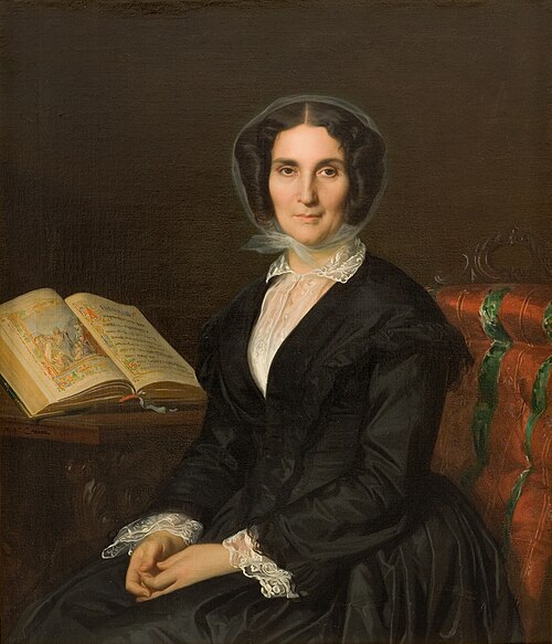 Portrait de madame Louise Marès, née Bidreman, 1851, Alexandre Cabanel
