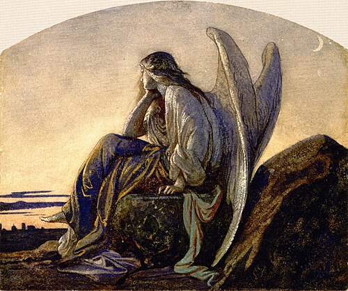 The Evening Angel, 1848, Alexandre Cabanel