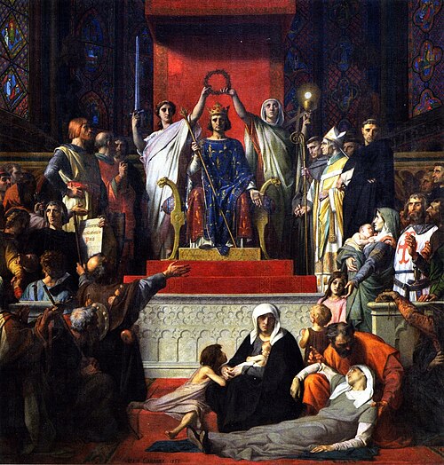 La Glorification de saint Louis, 1853, Alexandre Cabanel