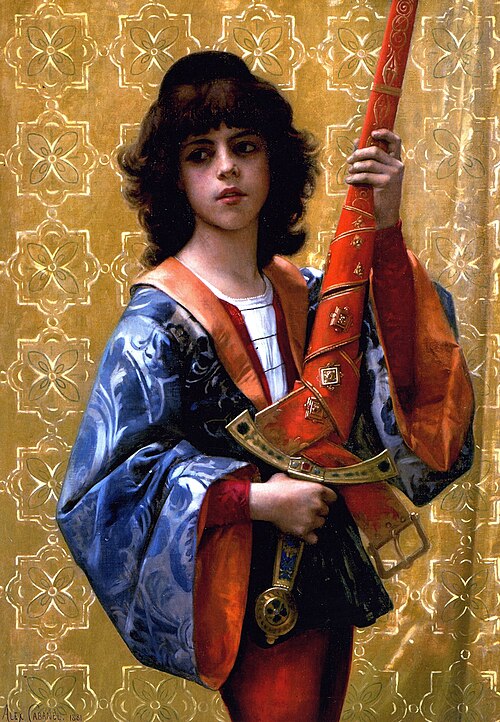 Young Page in Florentine Garb, 1881, Alexandre Cabanel
