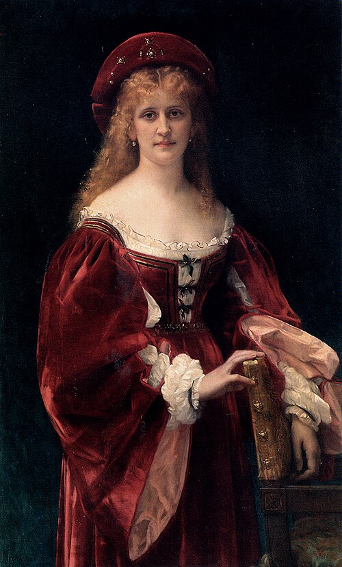 Patricienne de Venise, 1881, Alexandre Cabanel
