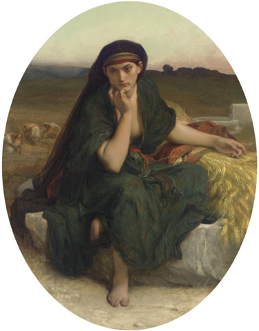 Repos de Ruth ou Ruth en repos ou Ruth revenant des champs, 1868, Alexandre Cabanel