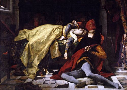 Death of Francesca da Rimini and of Paolo Malatesta, 1870, Alexandre Cabanel