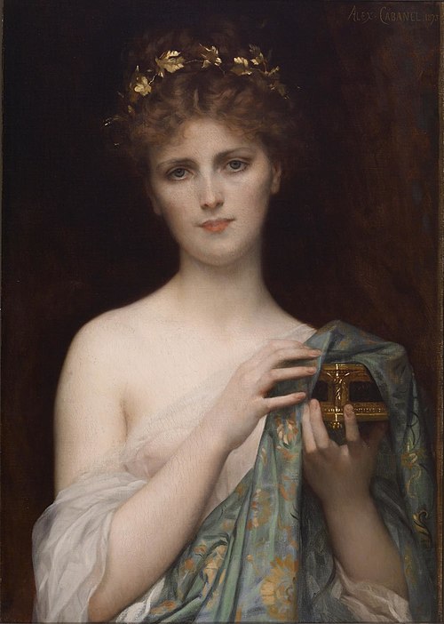 Pandore, 1873, Alexandre Cabanel