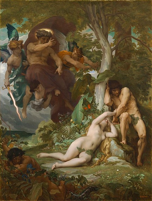 Le Paradis perdu, 1867, Alexandre Cabanel