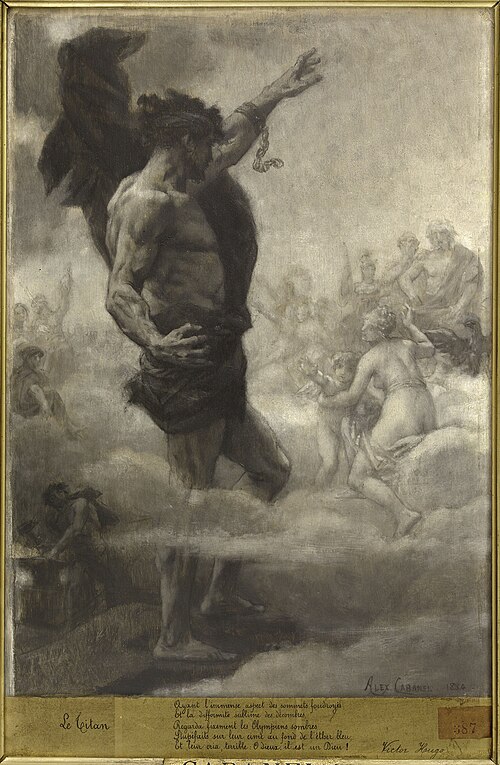 Le Titan, 1884, Alexandre Cabanel