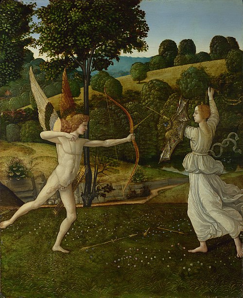 The Combat of Love and Chastity, 1500, Gherardo di Giovanni del Fora