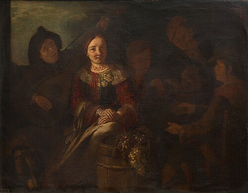 A Peasant Group, 1720, Giacomo Francesco Cipper